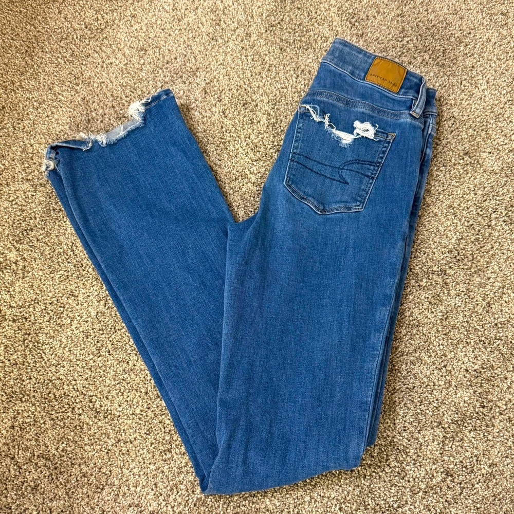 American Eagle Bootcut Jeans Size: 2 X-Long